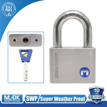 MOK@11/50WF weatherproof padlock, Stainless steel square padlock, Outdoor padlock